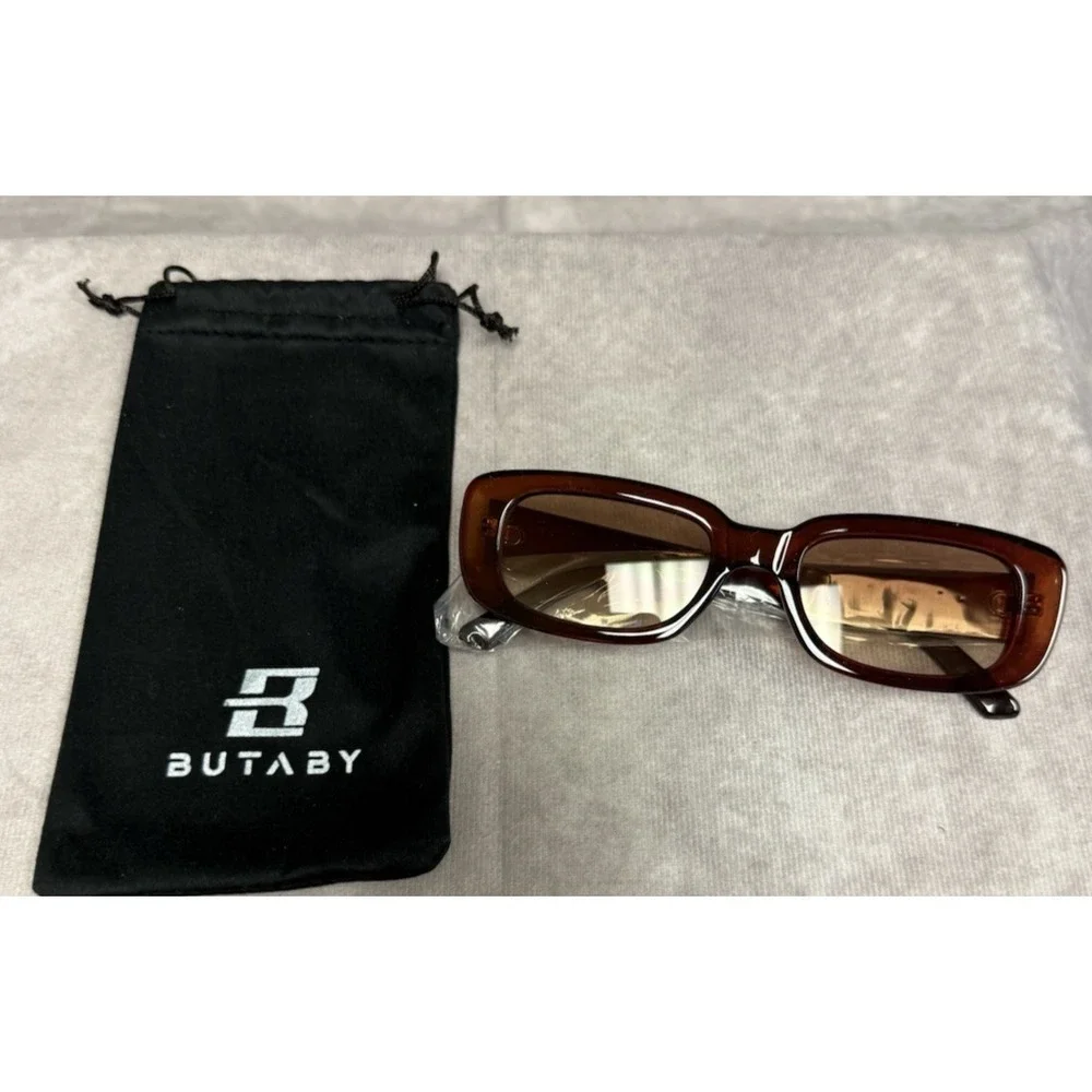 Butaby Brown Frame Sunglasses – Classic Elegance Meets Ultimate Protection